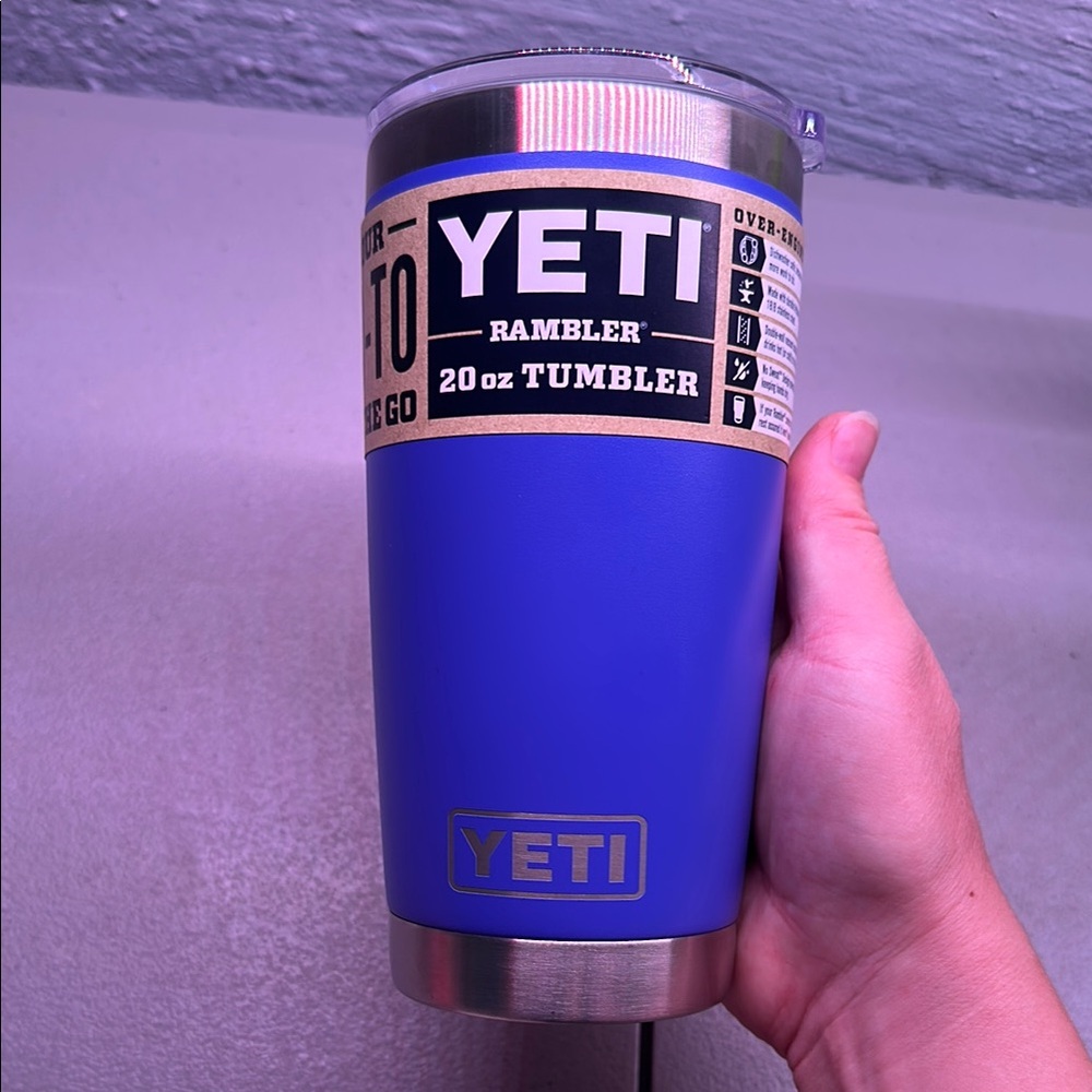 20oz Yeti Rambler - Ultramarine Violet